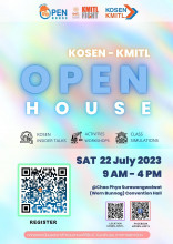 KOSEN-KMITL Open house 2023