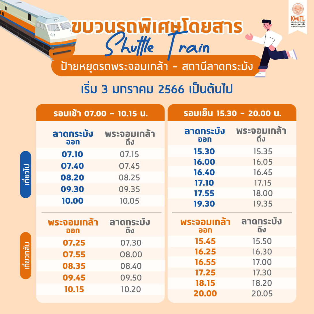 ขบวนรถโดยสารพิเศษ